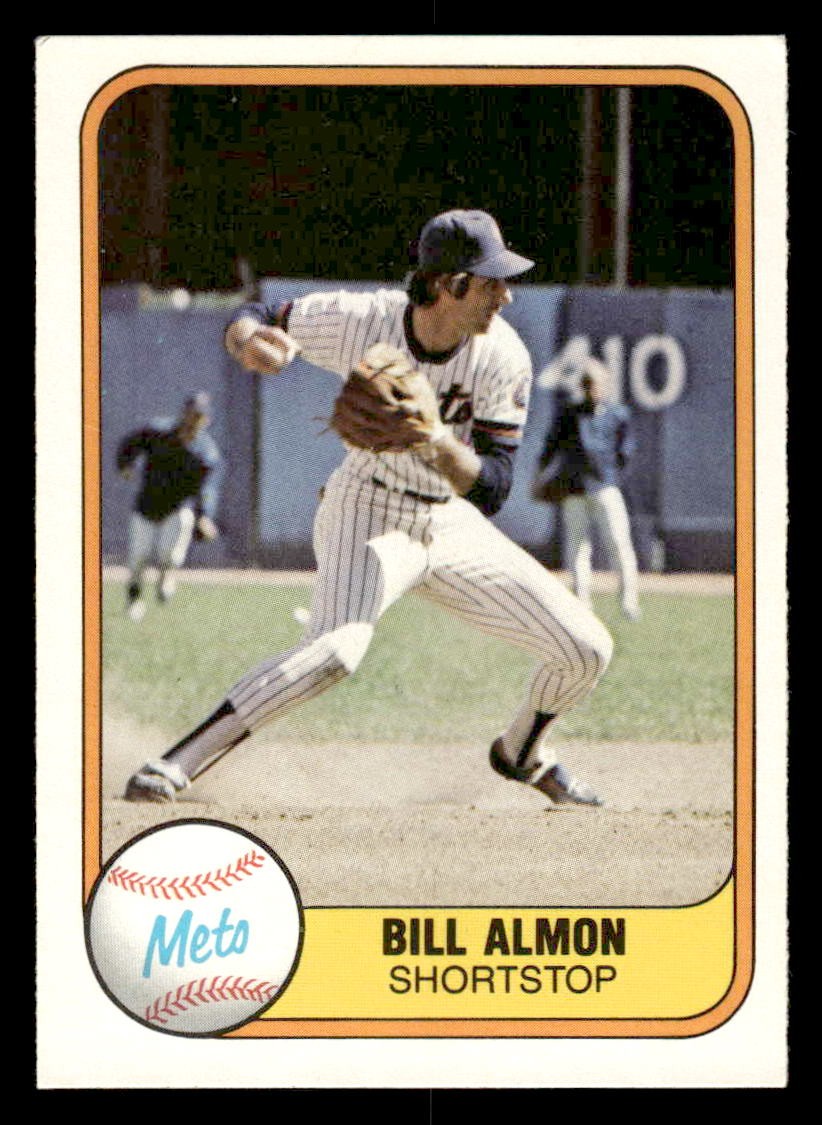 1981 Fleer #332 Bill Almon