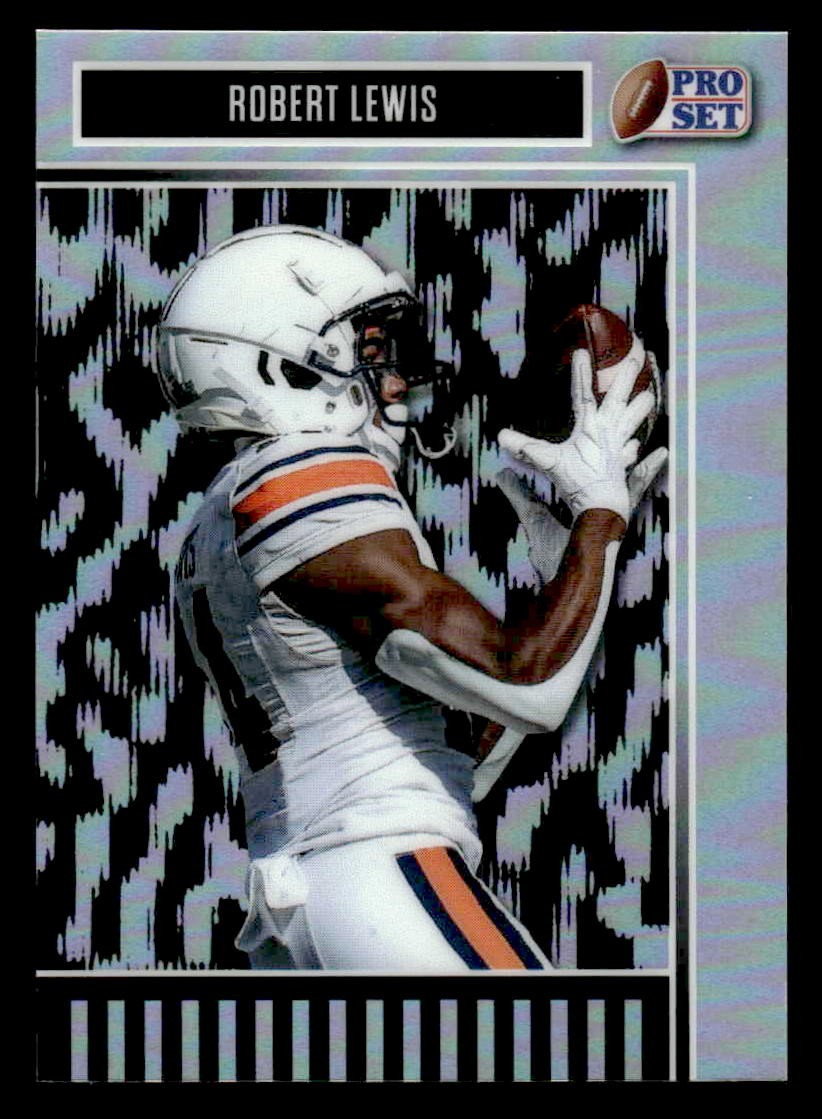 2025 Pro Set Metal #133 Robert Lewis Prismatic Silver