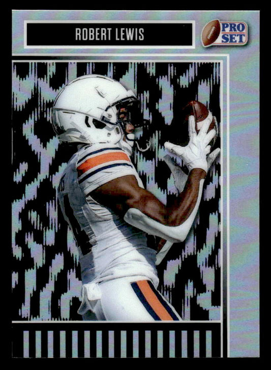 2025 Pro Set Metal #133 Robert Lewis Prismatic Silver