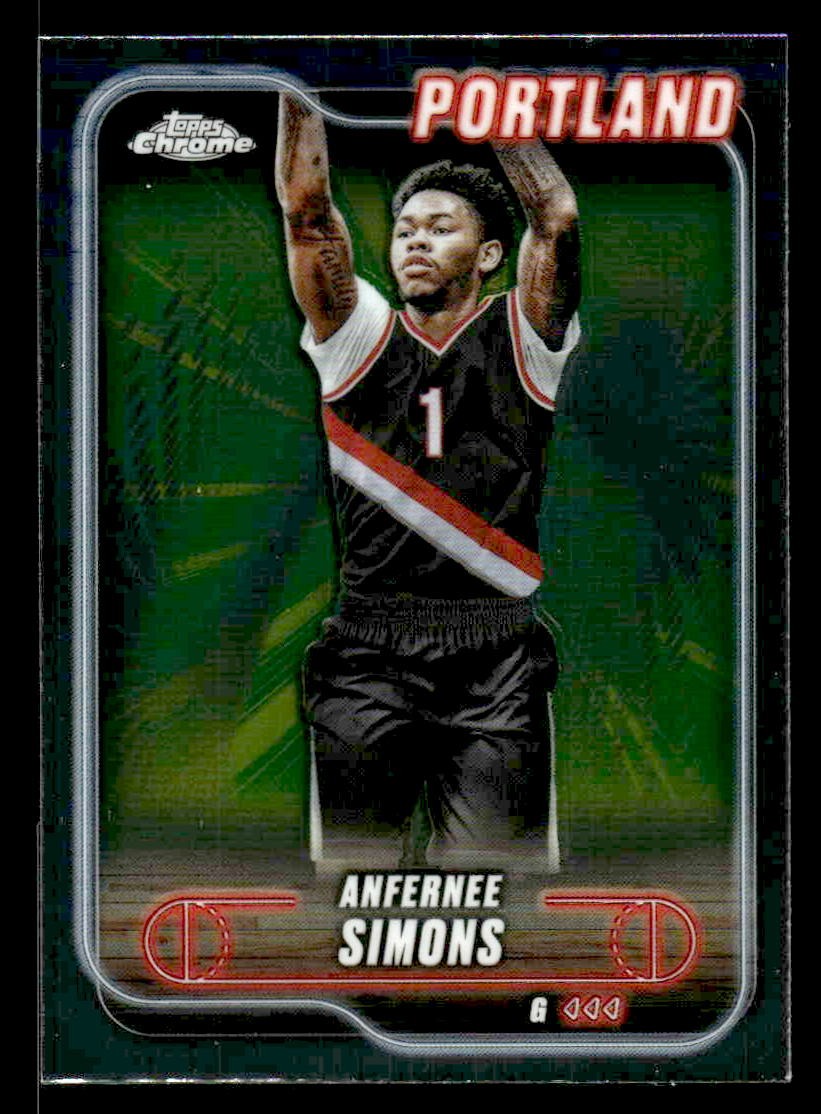 2024-25 Topps Chrome #53 Anfernee Simons