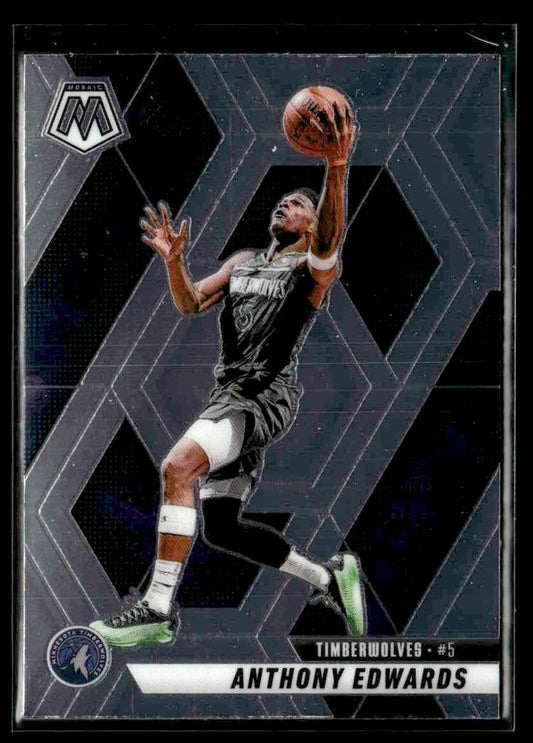 2024-25 Panini Mosaic #36 Anthony Edwards