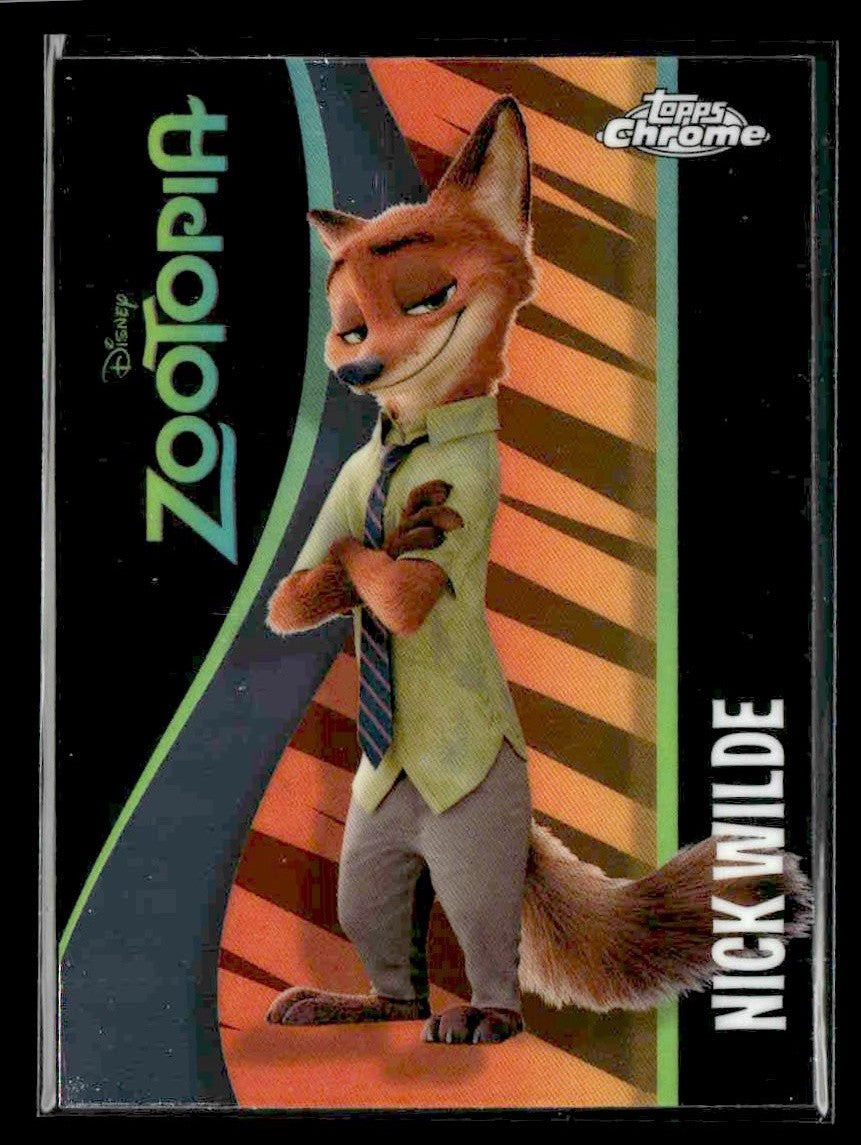 π Nick Wilde β 2025 Topps Chrome Disney Zootopia Icons #ZI-5 π