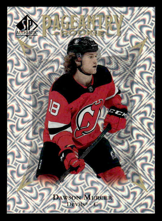 2021-22 SP Authentic #P-79 Dawson Mercer Pageantry