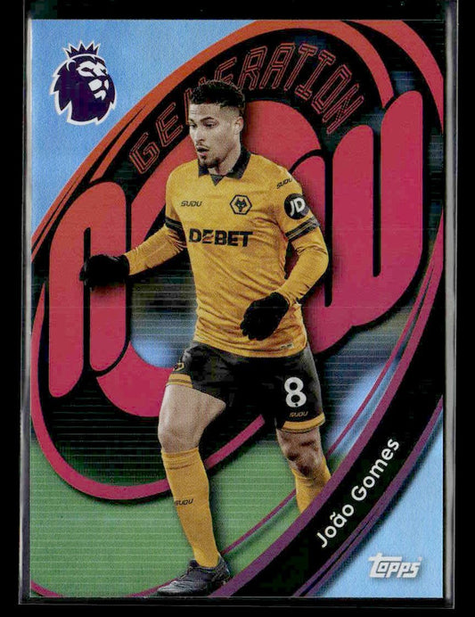 2025-26 Topps Premier League #304 João Gomes Rainbow Foil