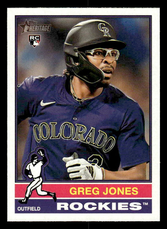 2025 Topps Heritage #392 Greg Jones