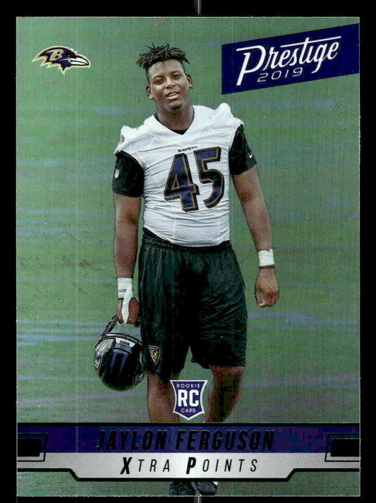 2019 Panini Prestige #248 Jaylon Ferguson Xtra Points Green