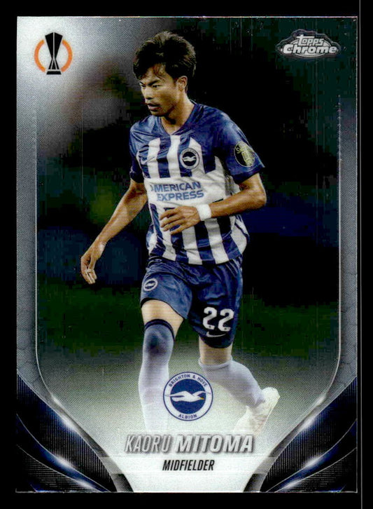 2023-24 Topps Chrome UEFA Club Competitions #169 Kaoru Mitoma