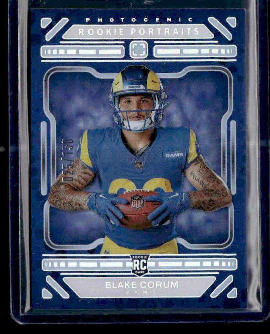 2024 Panini Photogenic #171 Blake Corum Silver #/150