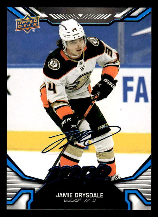 2022-23 Upper Deck MVP #121 Jamie Drysdale Blue Script