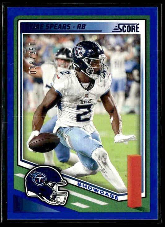 2025 Score #46 Tyjae Spears Showcase #/250