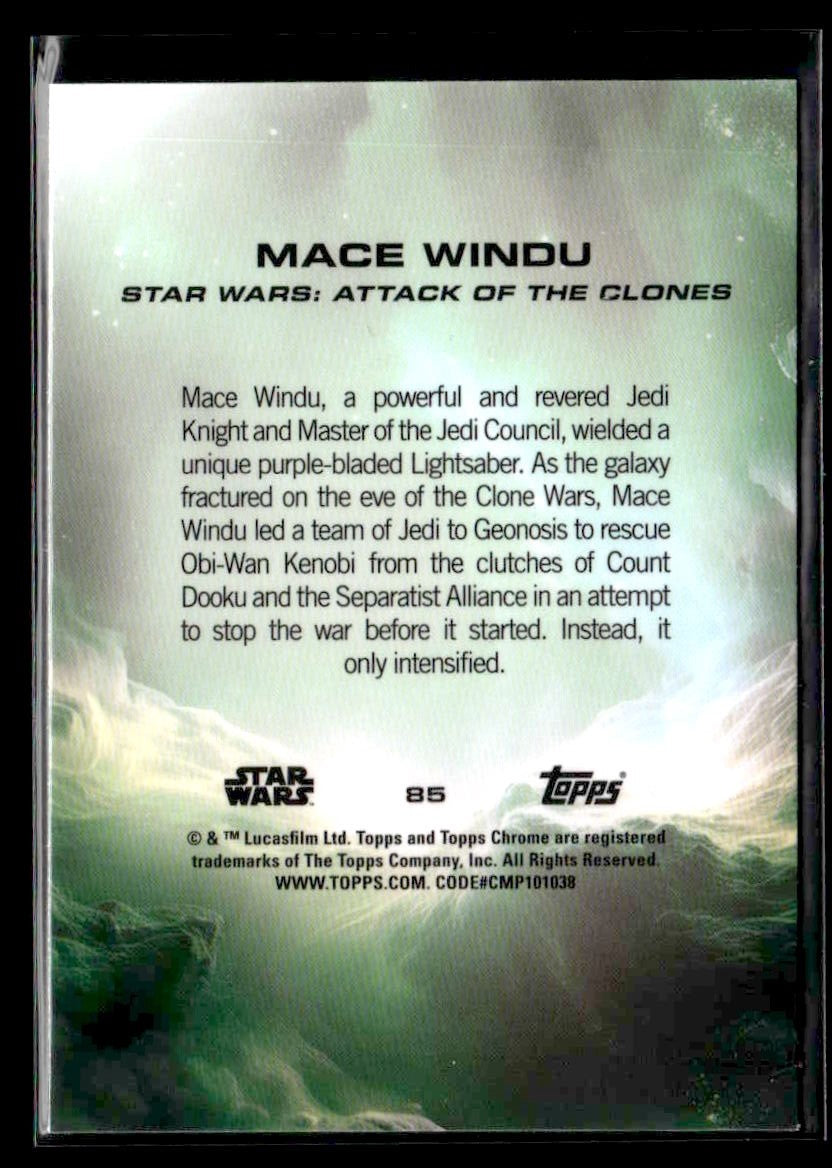 π Mace Windu β 2025 Topps Chrome Star Wars #85 π
