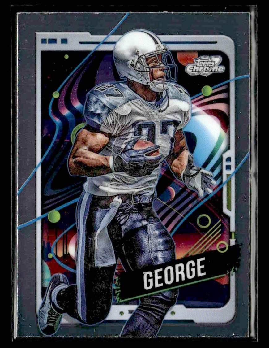 2024 Topps Chrome Cosmic #97 Eddie George
