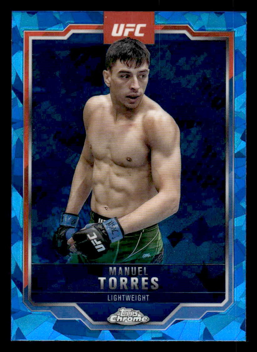 2025 Topps Chrome Sapphire Edition UFC #96 Manuel Torres