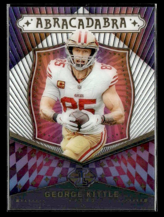 2024 Panini Illusions #18 George Kittle Abracadabra