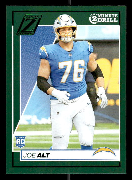 2024 Panini Zenith #154 Joe Alt Two Minute Drill