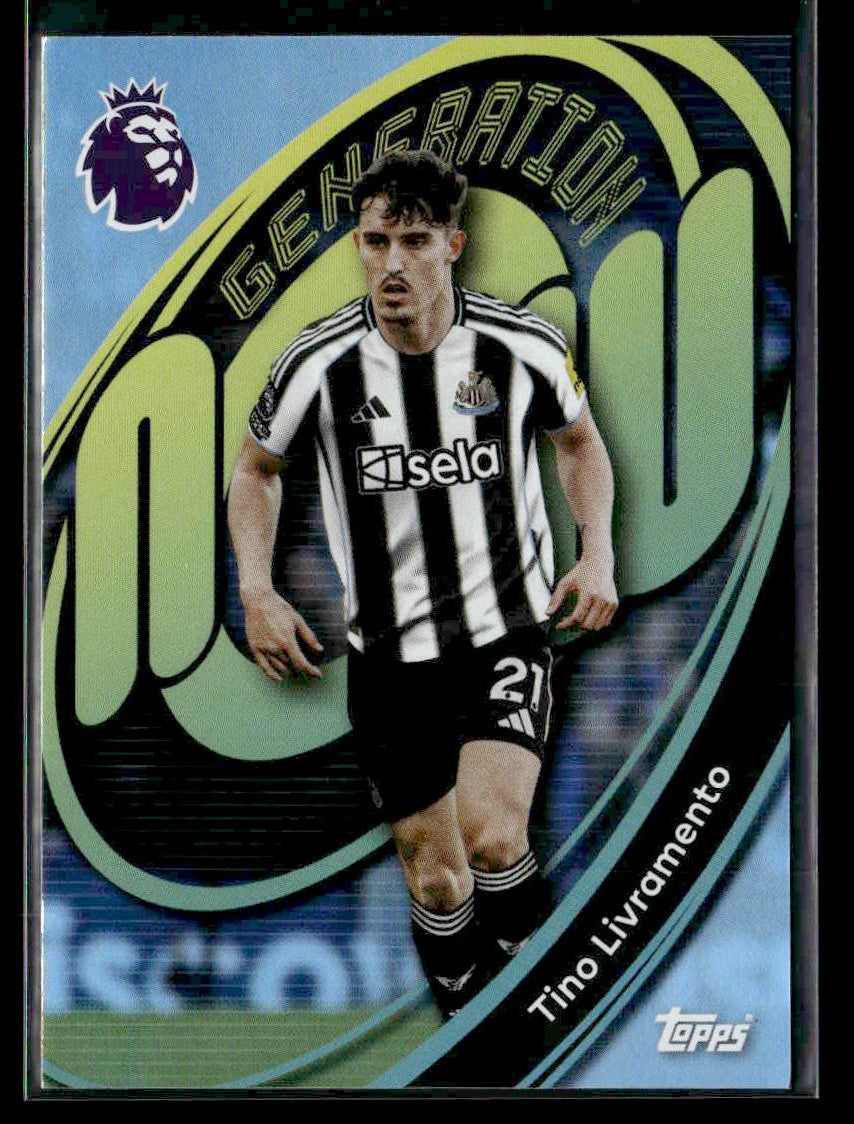 2025-26 Topps Premier League #232 Tino Livramento Rainbow Foil