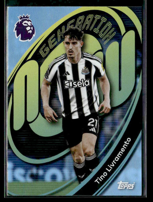 2025-26 Topps Premier League #232 Tino Livramento Rainbow Foil