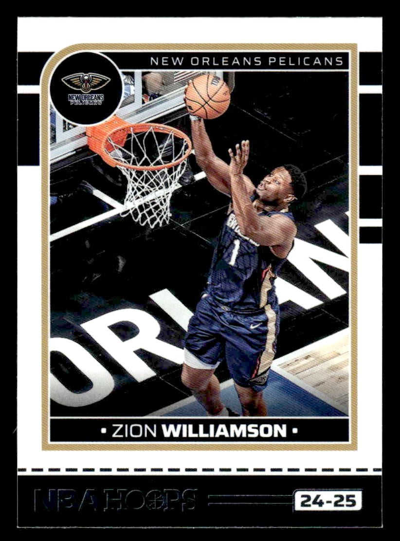 2024-25 Hoops #34 Zion Williamson
