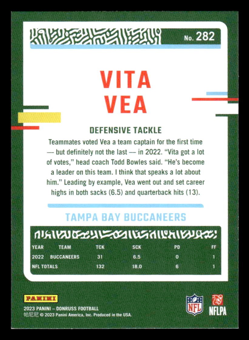 2023 Donruss #282 Vita Vea