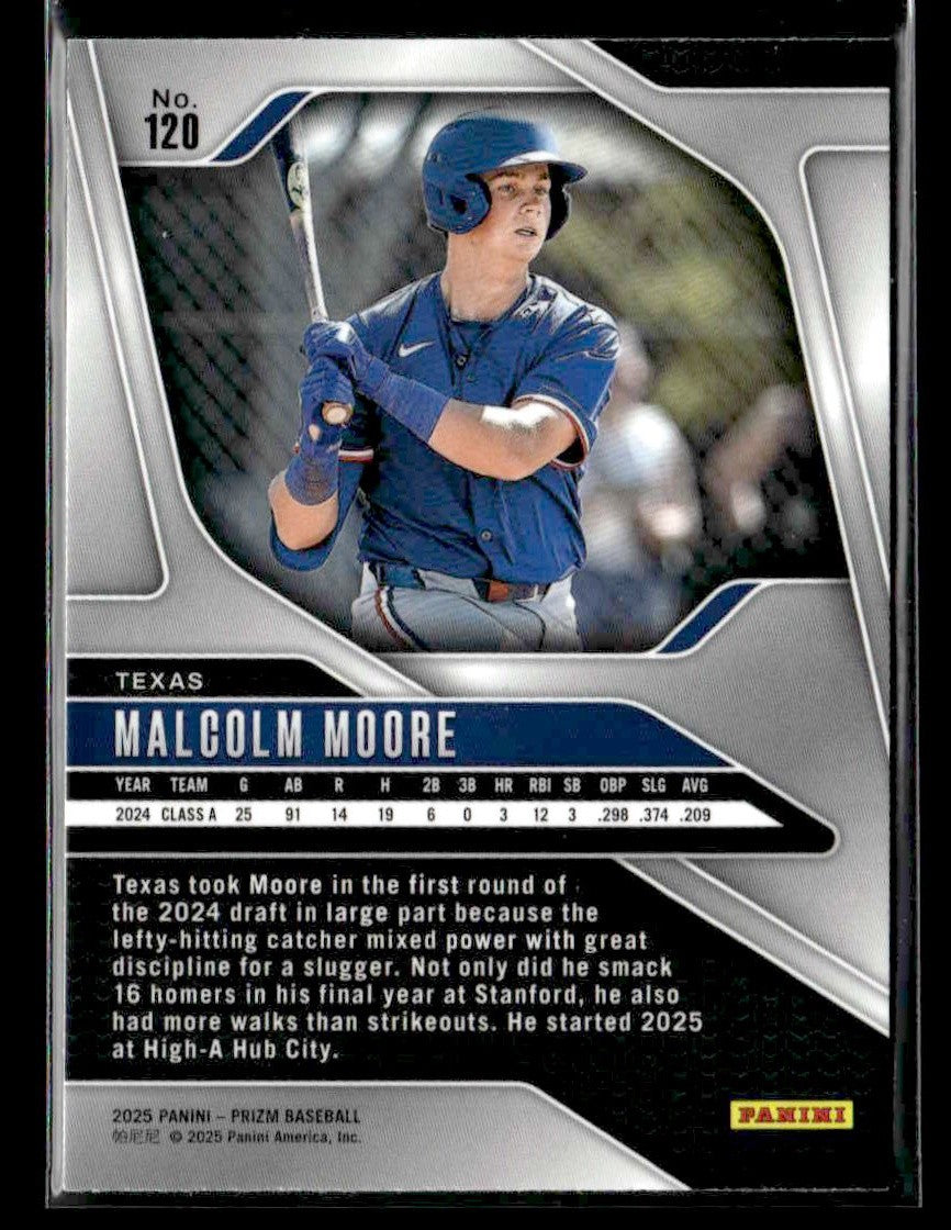 2025 Panini Prizm #120 Malcolm Moore