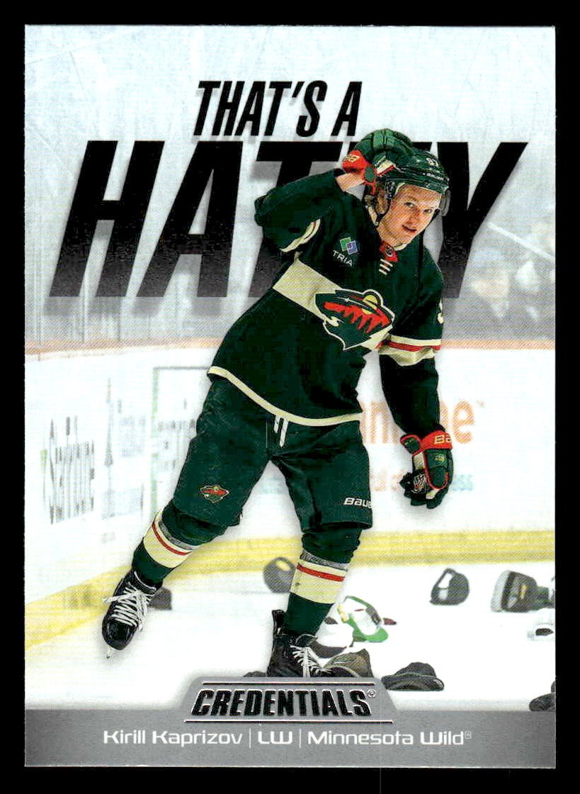 2024-25 Upper Deck Credentials #TH-KK Kirill Kaprizov That's A Hatty