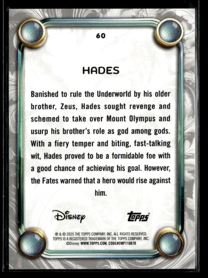 2025 Topps Disney Wonder #60 Hades