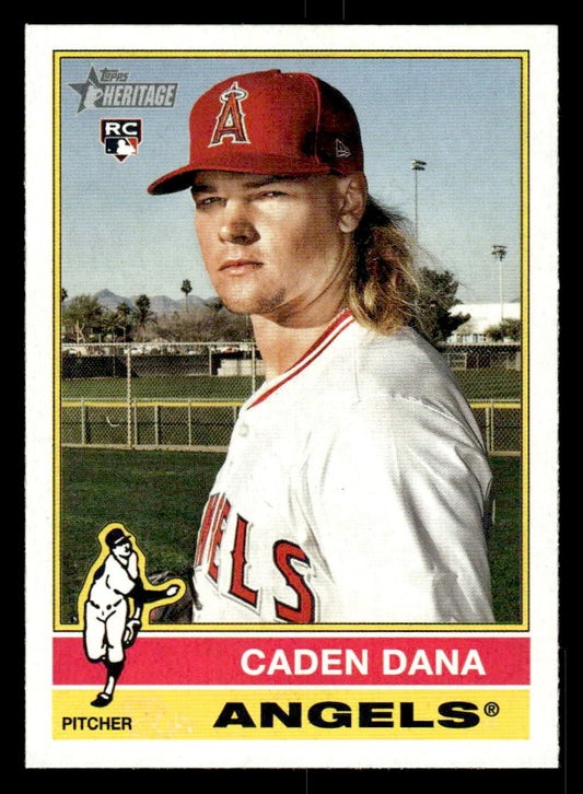 2025 Topps Heritage #378 Caden Dana