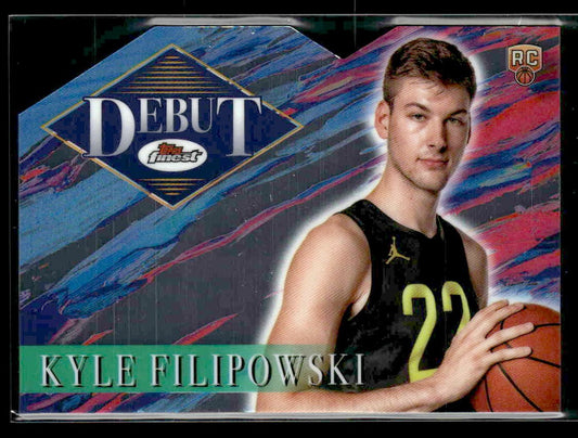 2024-25 Topps Finest #D-12 Kyle Filipowski Debut