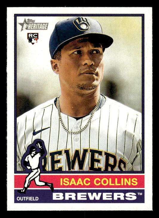 2025 Topps Heritage #78 Isaac Collins
