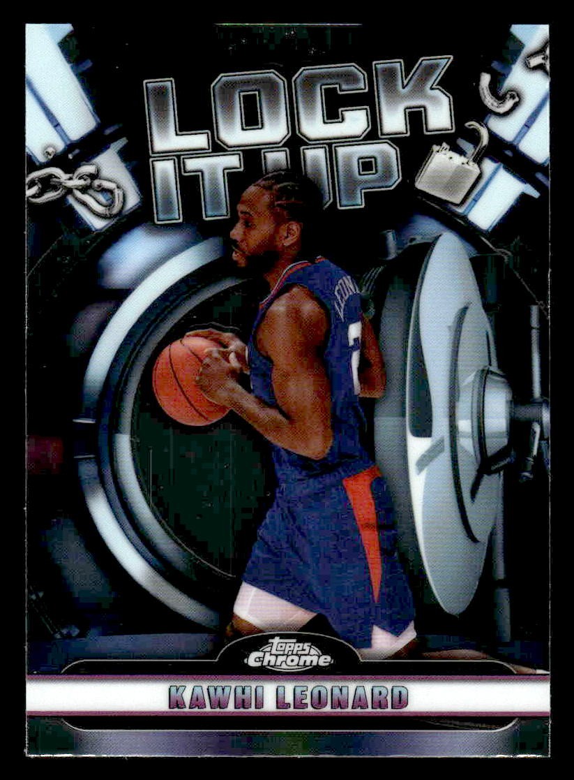 2024-25 Topps Chrome #LIU-3 Kawhi Leonard Lock It Up
