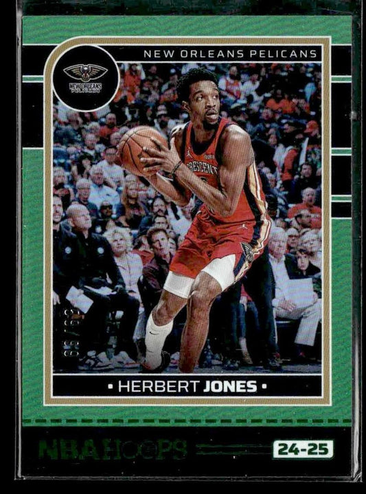 2024-25 Hoops #14 Herbert Jones Green #/99