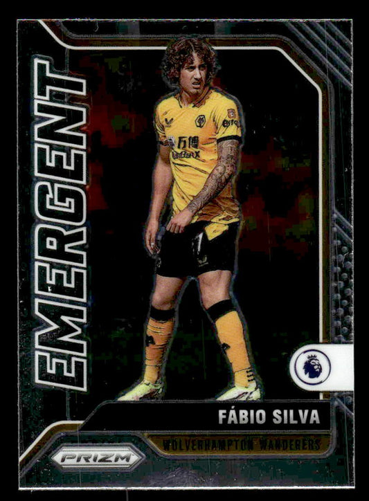 2021-22 Panini Prizm Premier League #12 Fabio Silva Emergent