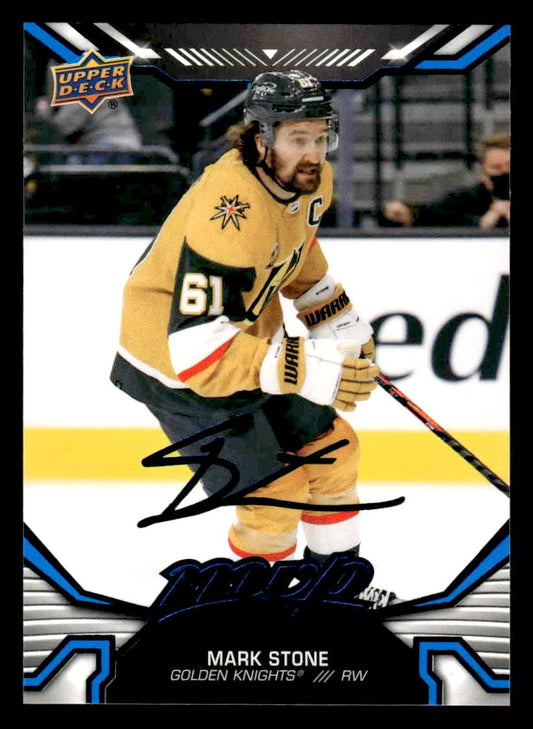 2022-23 Upper Deck MVP #138 Mark Stone Blue Script