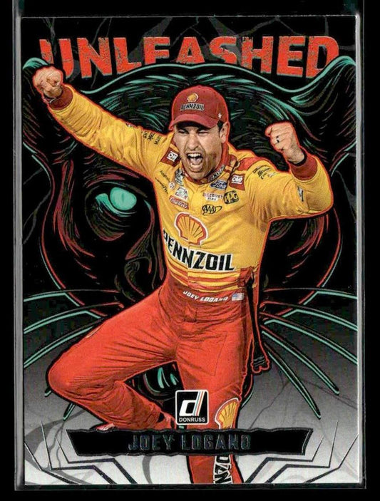2025 Donruss #4 Joey Logano Unleashed