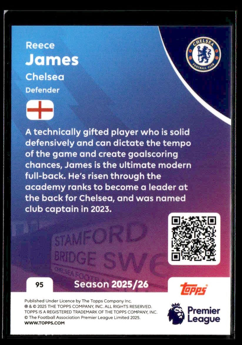 2025-26 Topps Premier League #95 Reece James