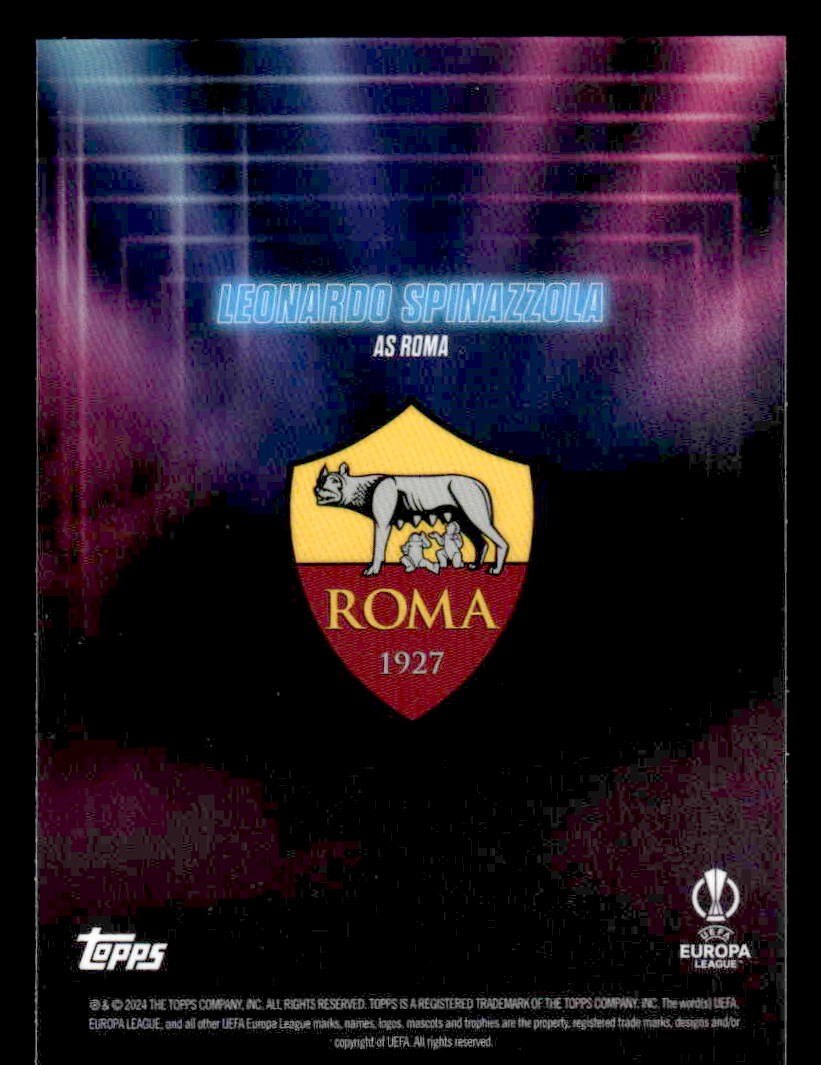 2023-24 Topps Showtime UEFA Club Competitions #NNO Leonardo Spinazzola
