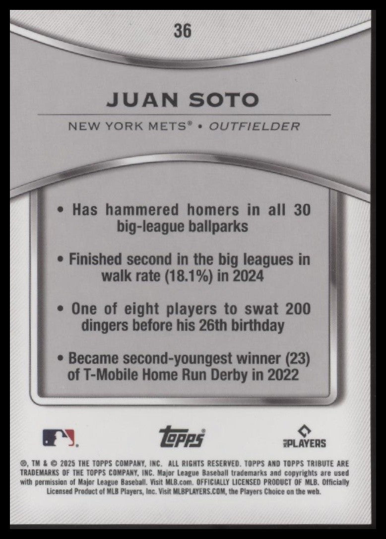 2025 Topps Tribute #36 Juan Soto