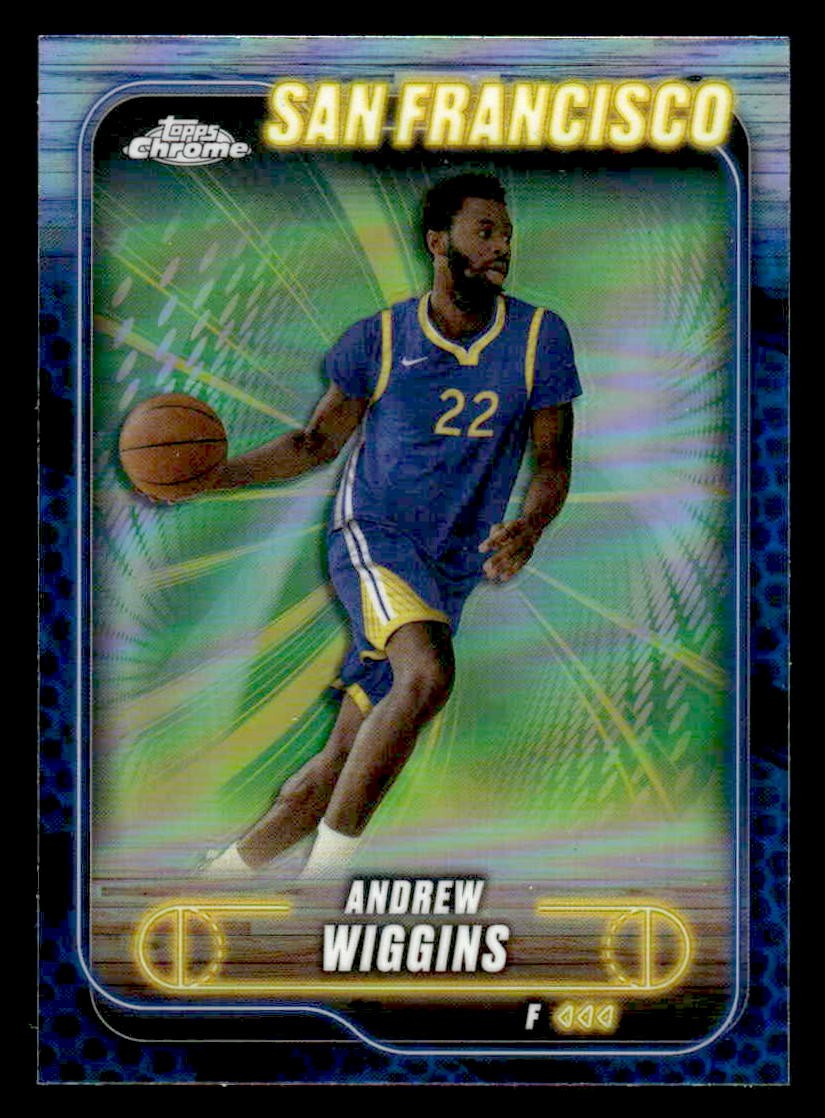 2024-25 Topps Chrome #155 Andrew Wiggins