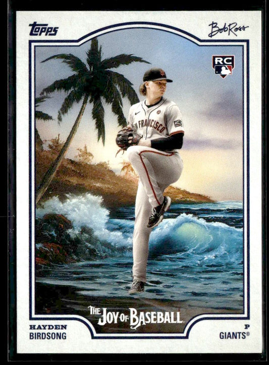 2025 Topps x Bob Ross: The Joy of Baseball #96 Hayden Birdsong