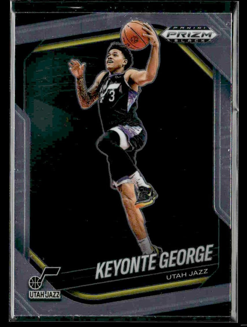 2024-25 Panini Prizm Black #12 Keyonte George