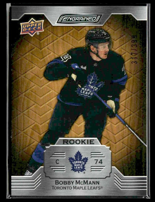 2023-24 Upper Deck Engrained #145 Bobby McMann #/399