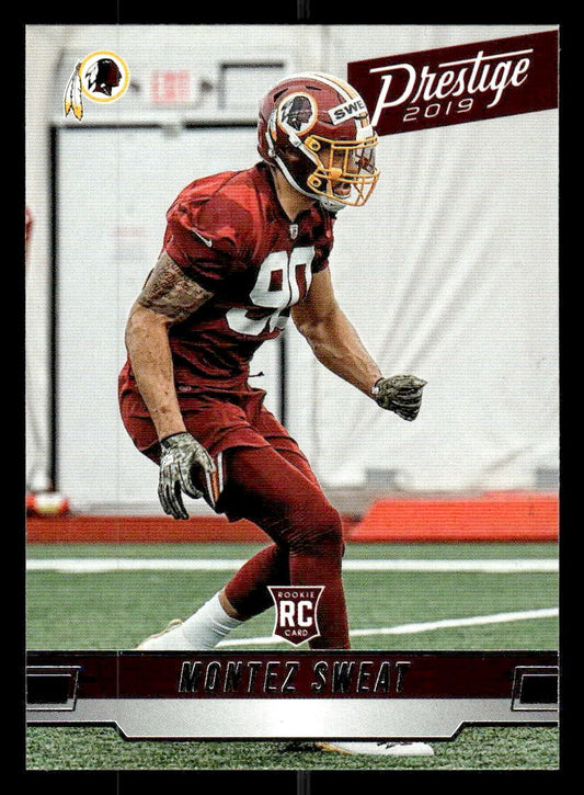 2019 Panini Prestige #259 Montez Sweat