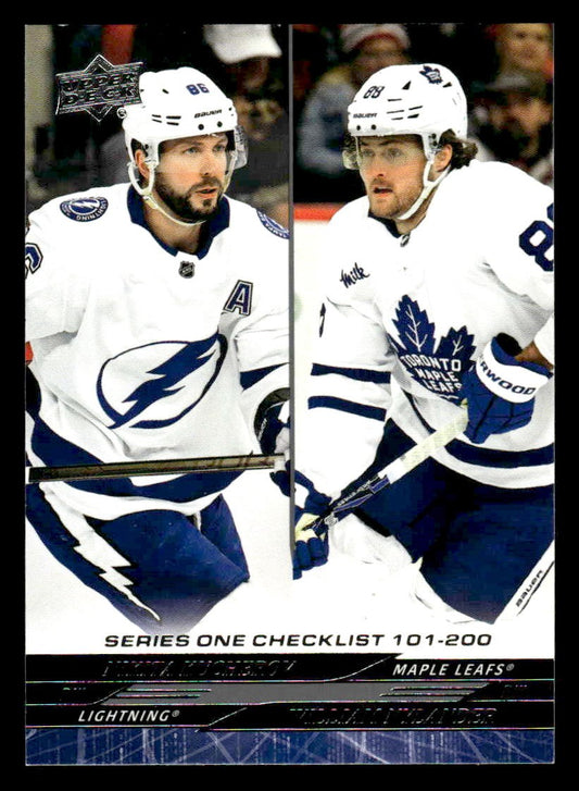 2024-25 Upper Deck #200 Nikita Kucherov / William Nylander
