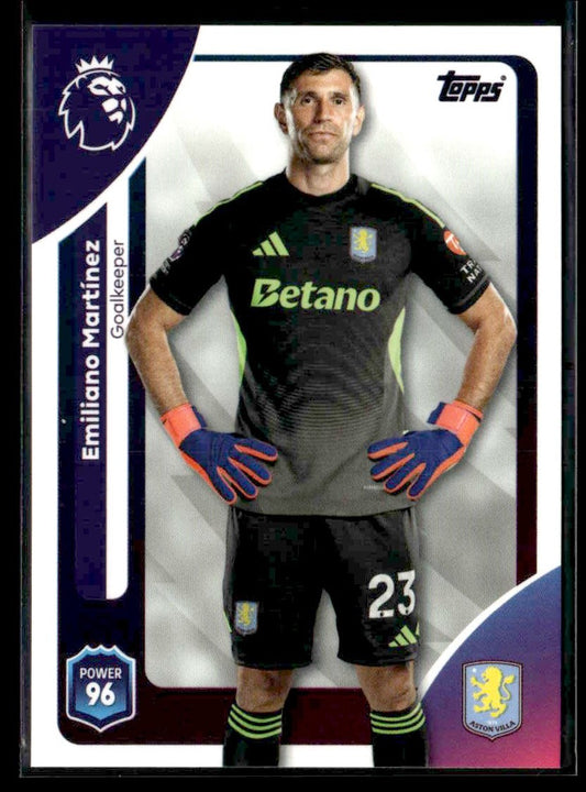 2025-26 Topps Premier League #20 Emiliano Martínez