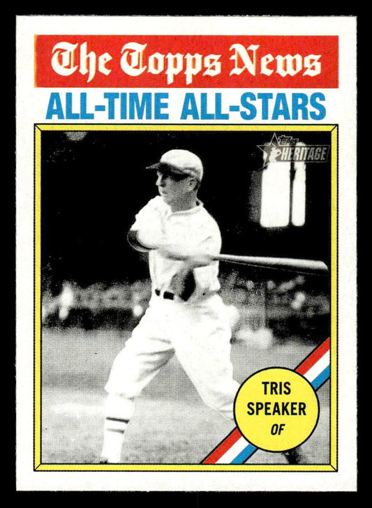 2025 Topps Heritage #347 Tris Speaker