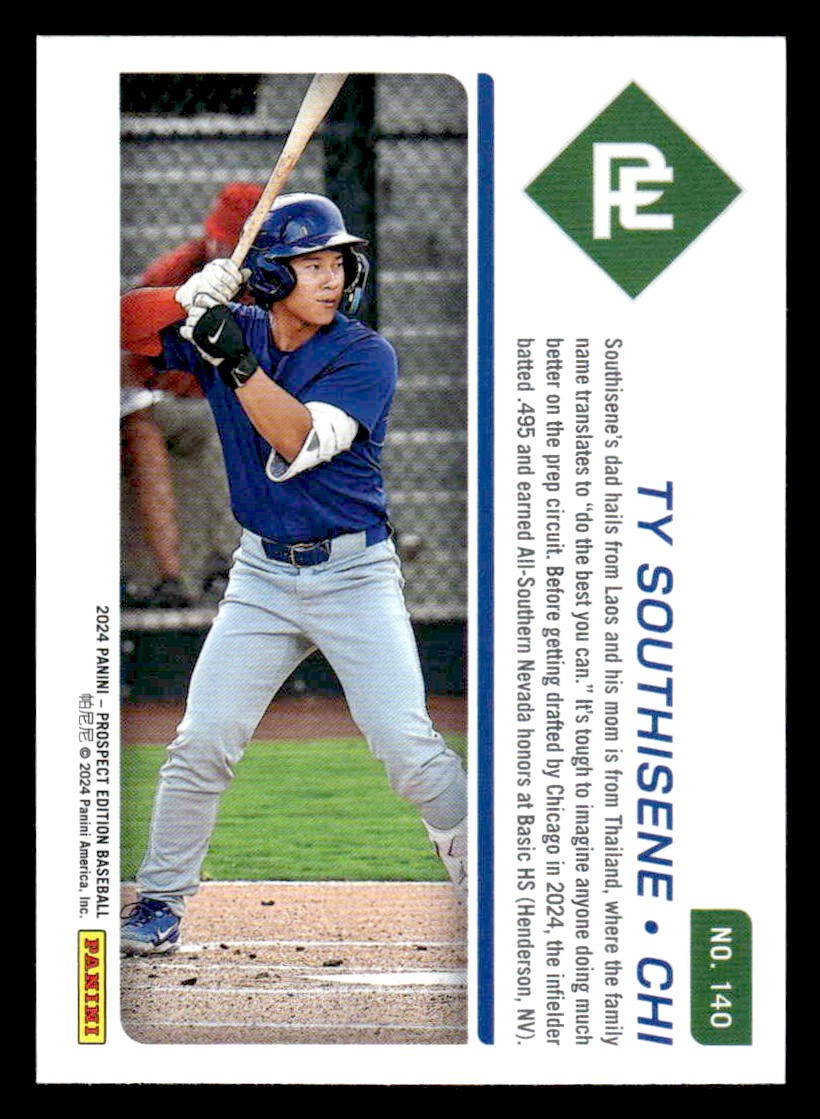 2024 Panini Prospect Edition #140 Ty Southisene