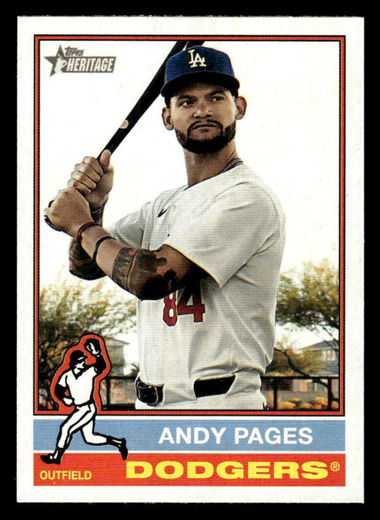2025 Topps Heritage #379 Andy Pages