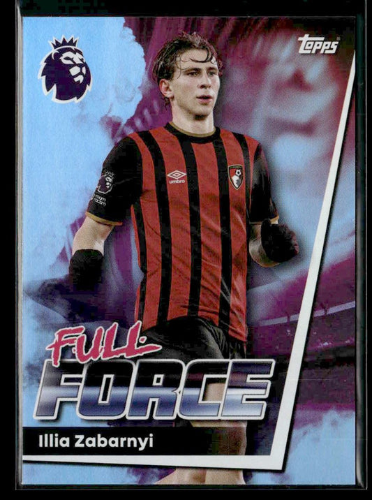 2025-26 Topps Premier League #53 Illia Zabarnyi Rainbow Foil