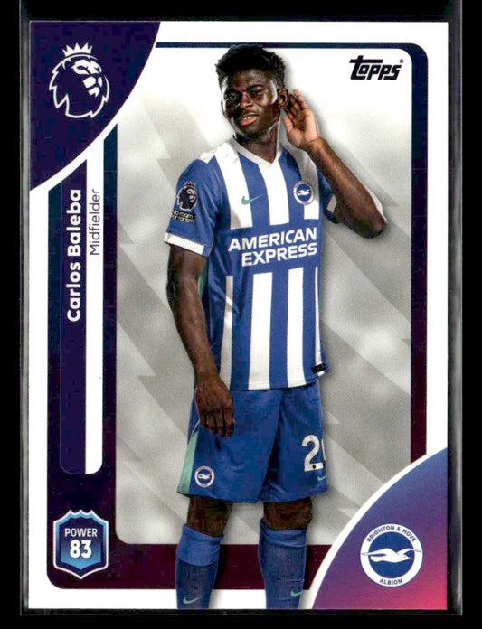 2025-26 Topps Premier League #80 Carlos Baleba