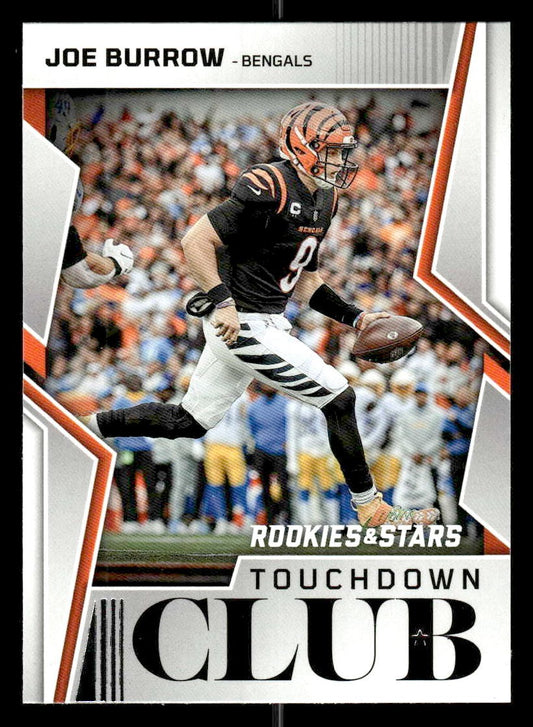 2022 Panini Rookies & Stars #TD-5 Joe Burrow Touchdown Club